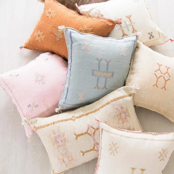 Coussin en soie de cactus