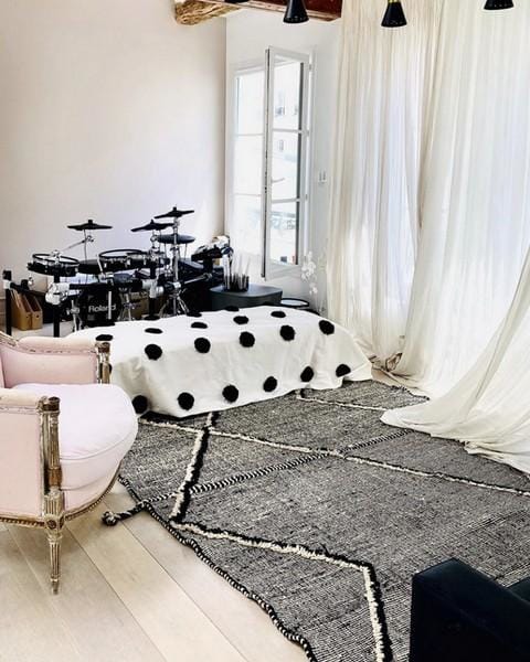 Tapis berbere poil ras