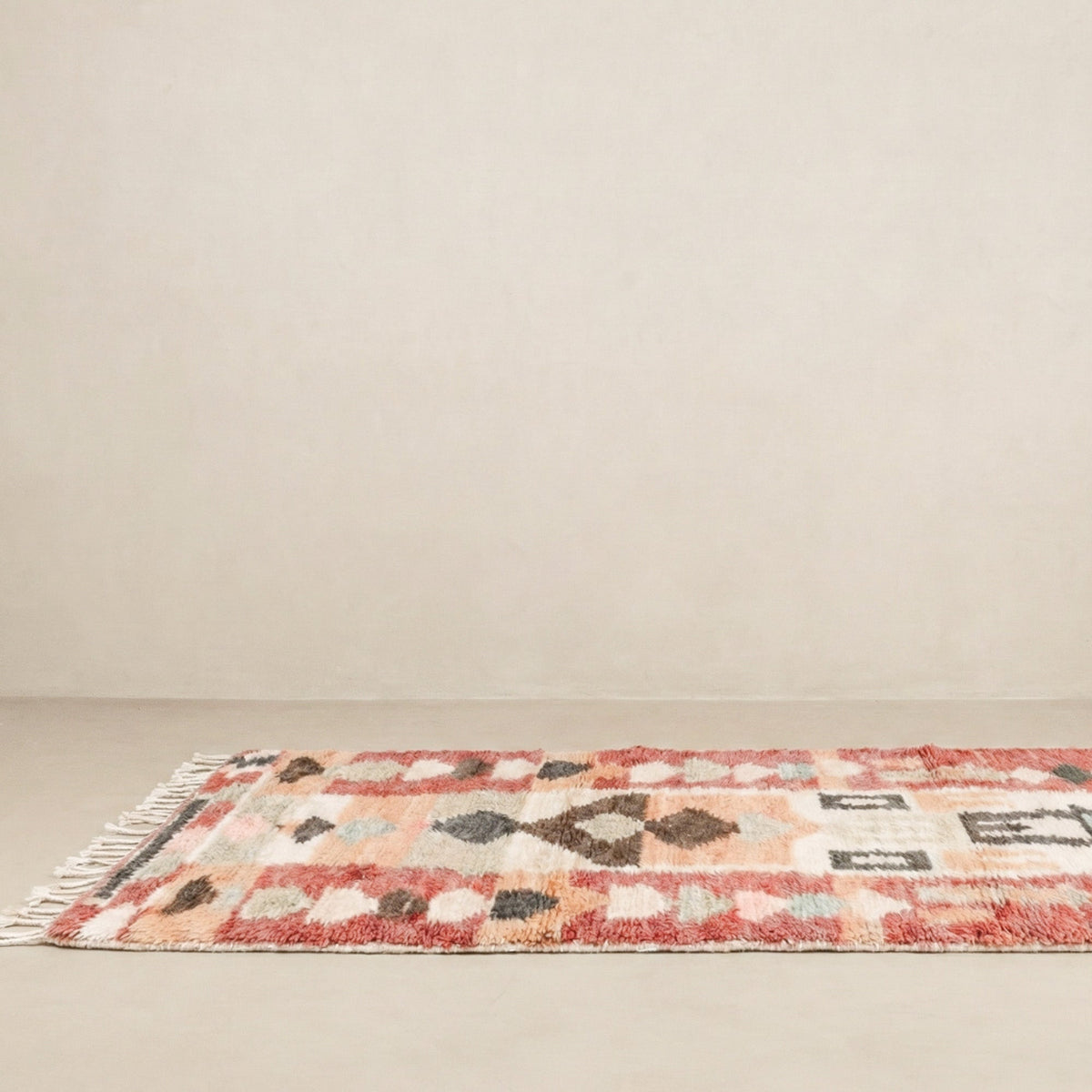 Nafass - Tapis Berbère shaggy de couloir