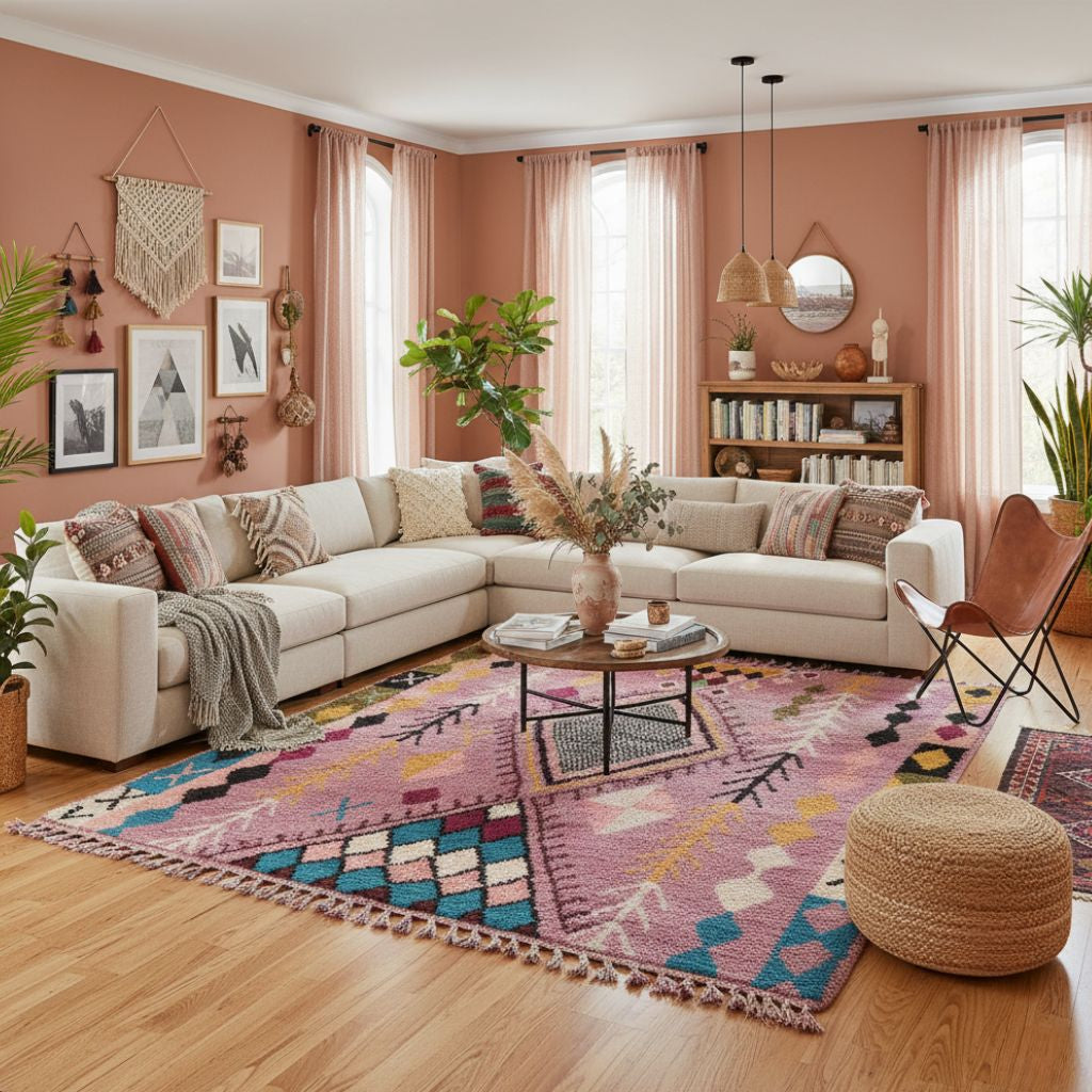 Rajiya - Tapis Berbère shaggy