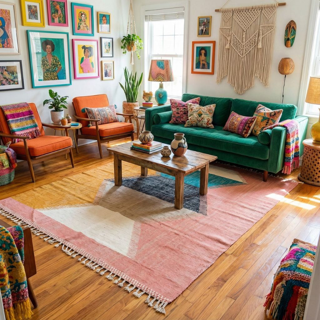 Afara - Tapis Berbère kilim "Exclusif"