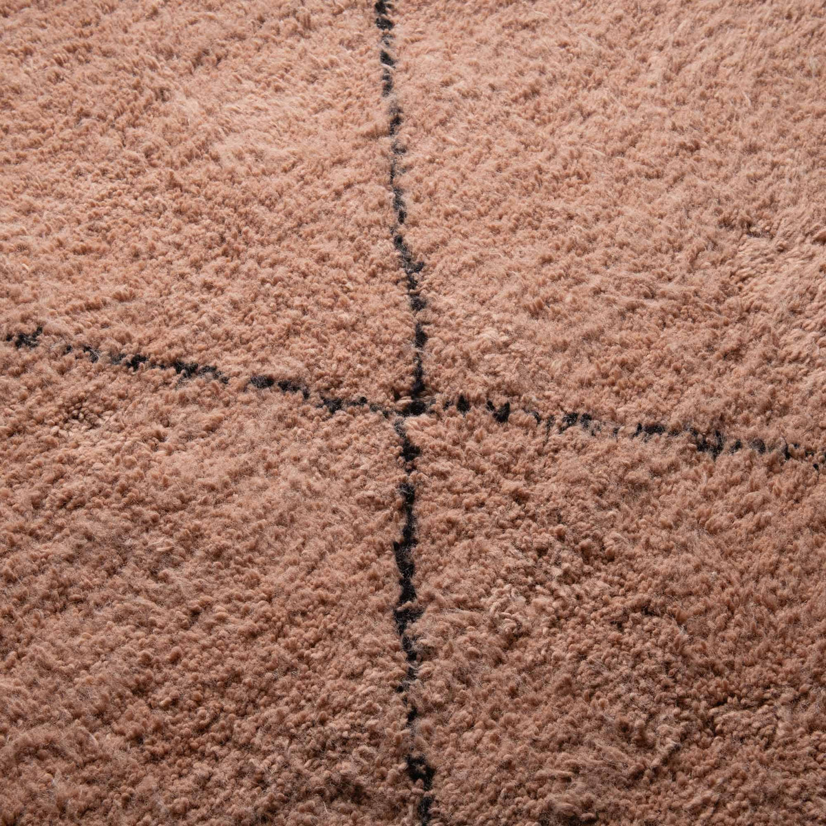 Almas Marron - Tapis Berbère shaggy