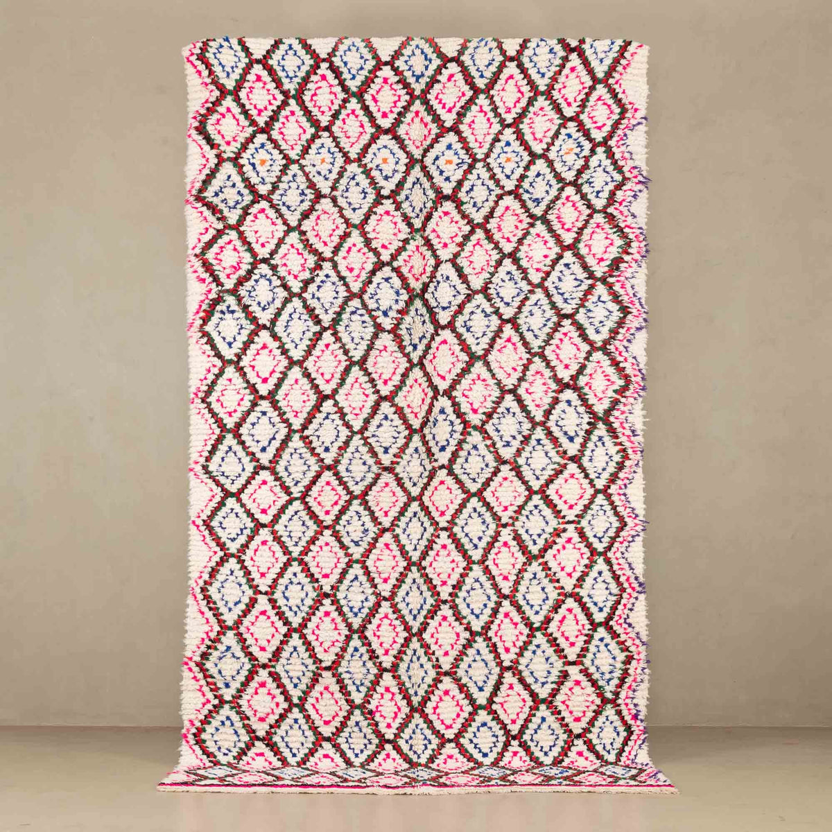 Nouran - Tapis Berbère shaggy vintage