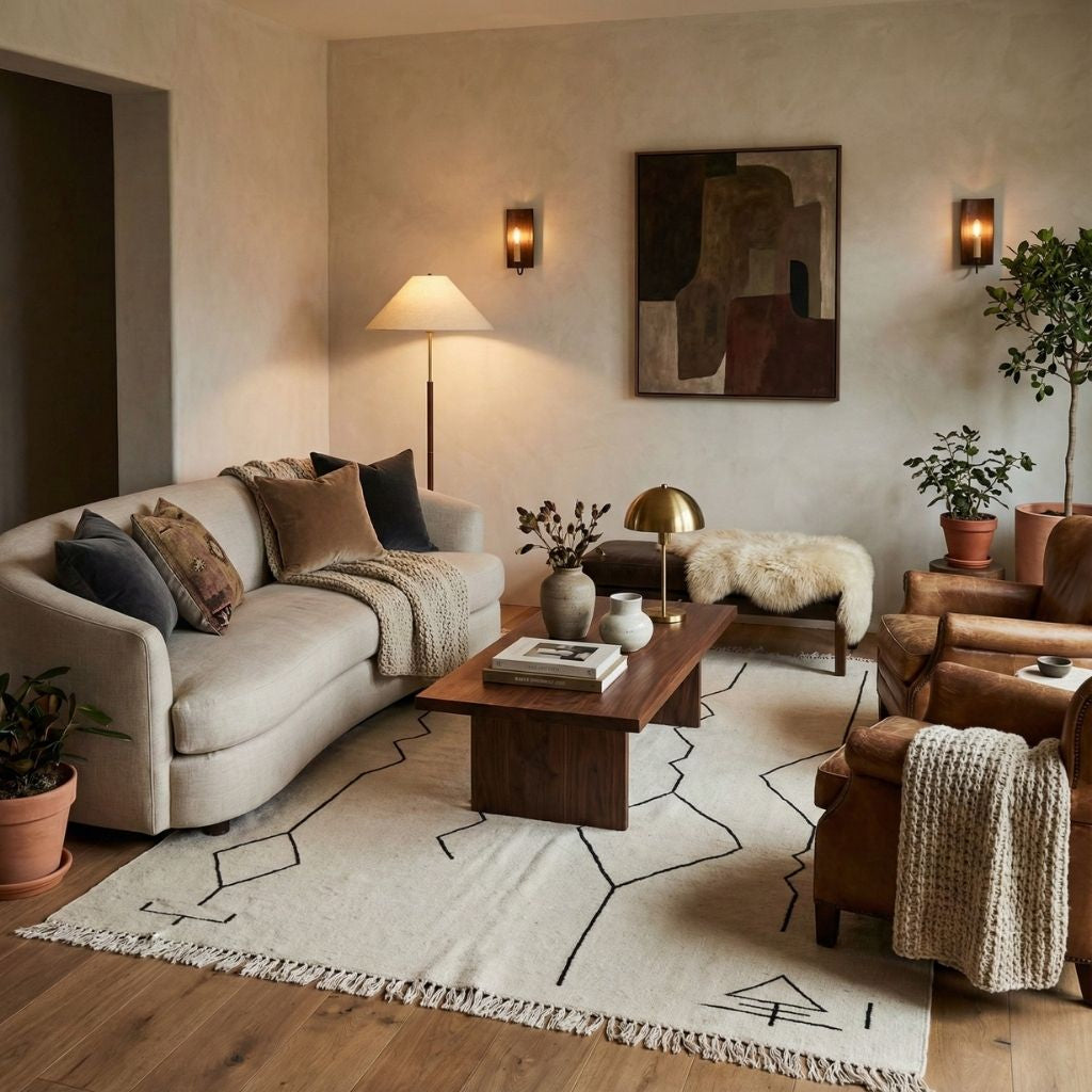 Anir - Tapis Berbère kilim "Exclusif"