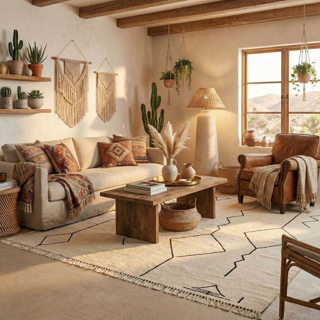 Anir - Tapis Berbère kilim "Exclusif"