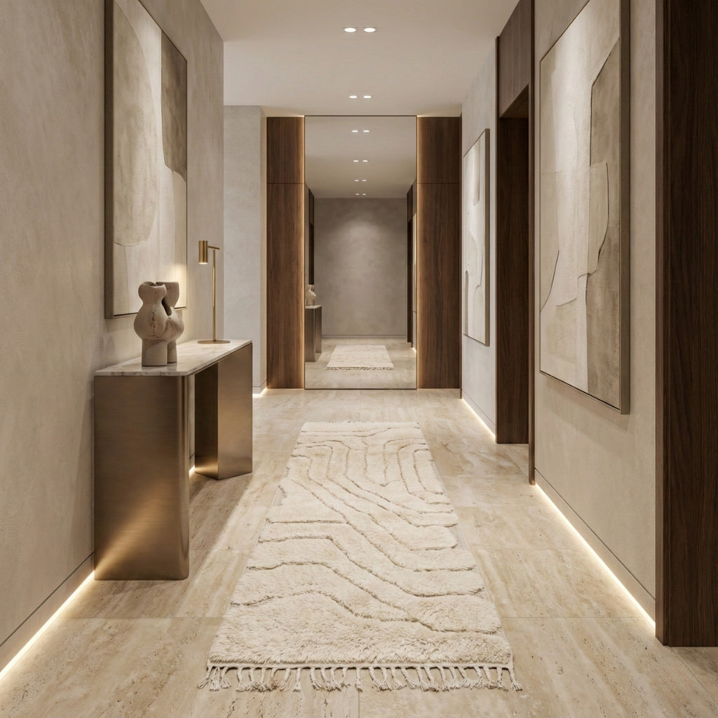 Élévation sereine - Luxueux Tapis Mrirt de Couloir "Exclusif"
