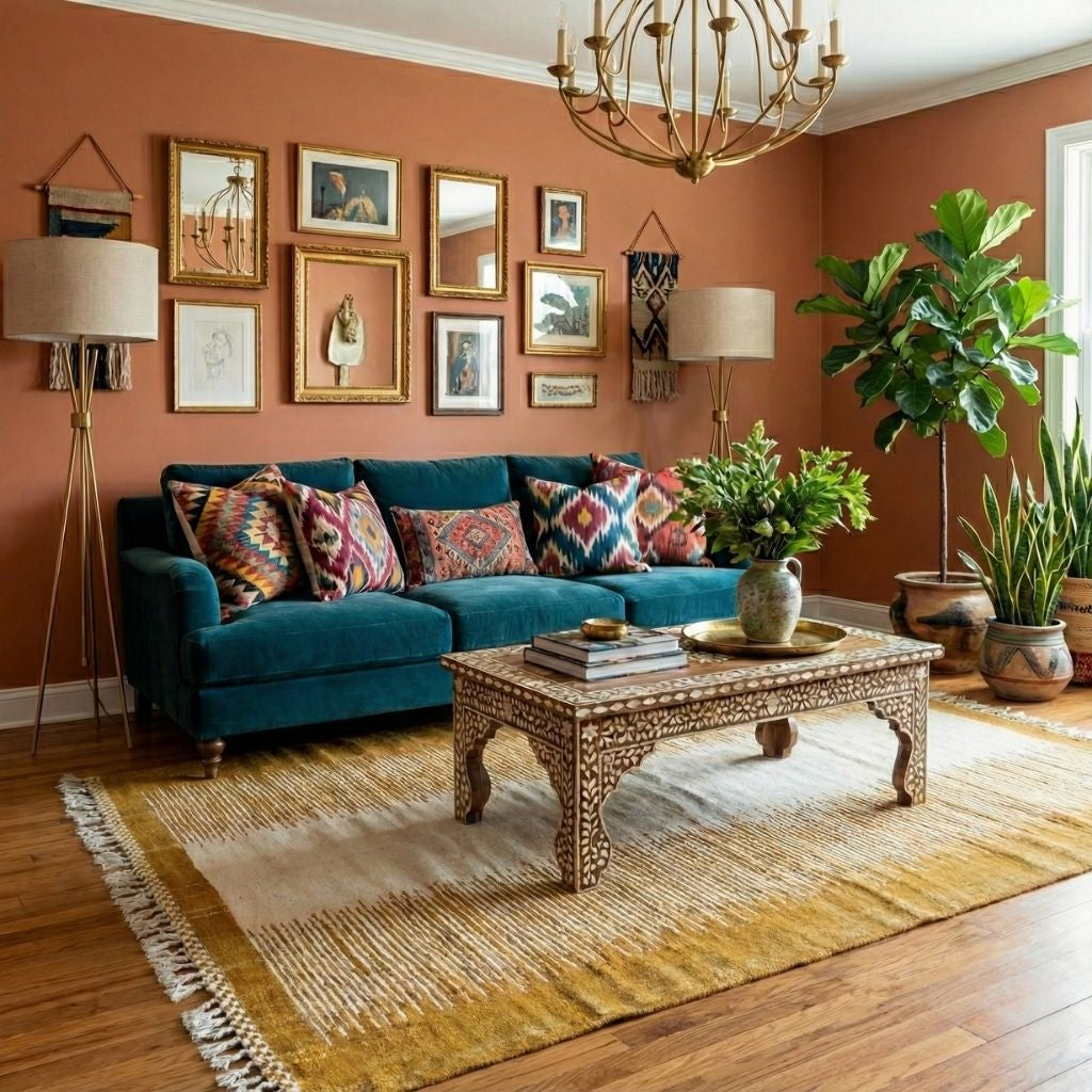 Tamza - Tapis Berbère kilim "Exclusif"