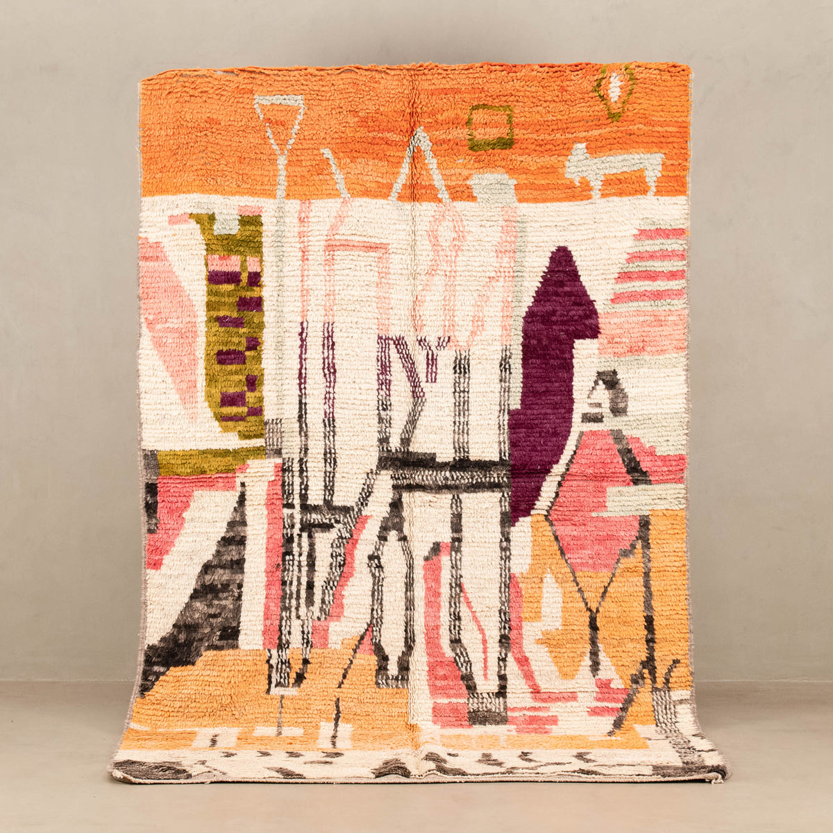 Jihane - Tapis Berbère vintage