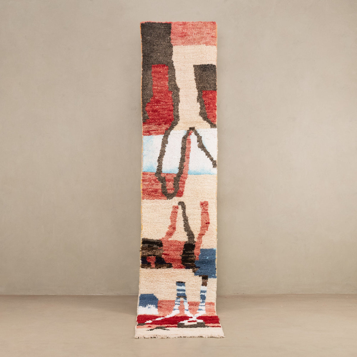 Zainaba - Tapis Berbère vintage de couloir