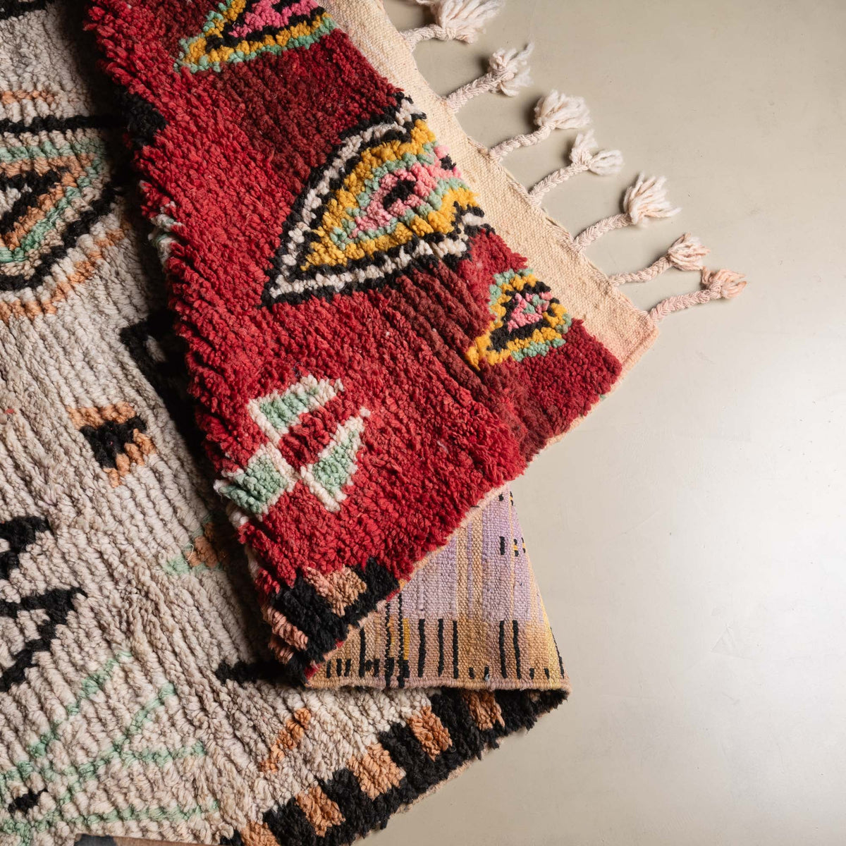 Ruby - Tapis Berbère vintage