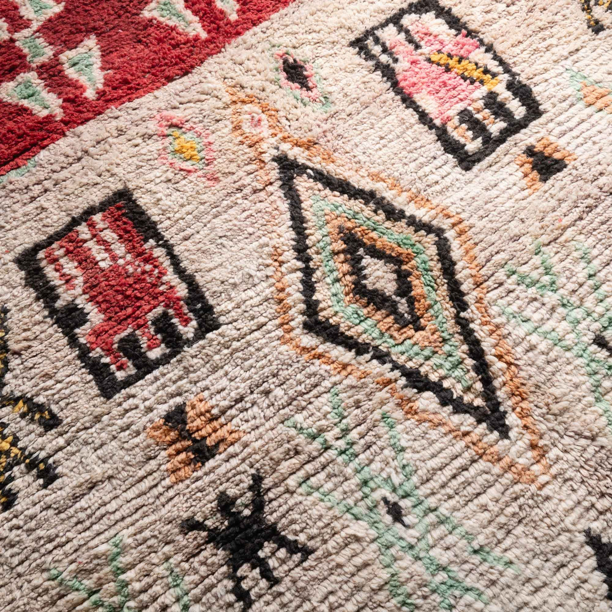 Ruby - Tapis Berbère vintage