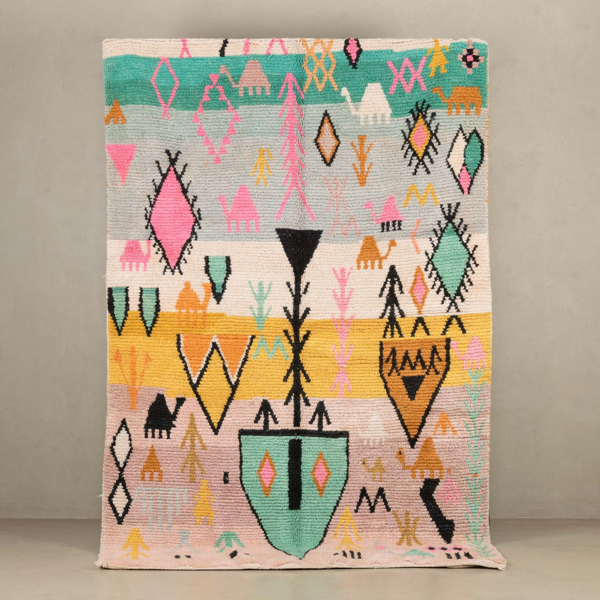 Buhthah - Tapis Berbère vintage