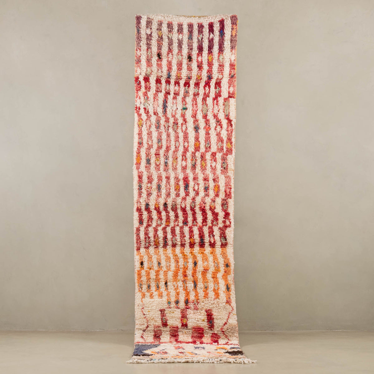 Morjane - Tapis Berbère vintage de couloir
