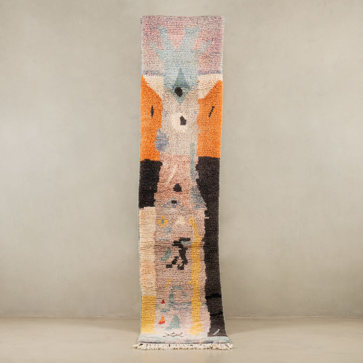 Talal - Tapis Berbère vintage de couloir