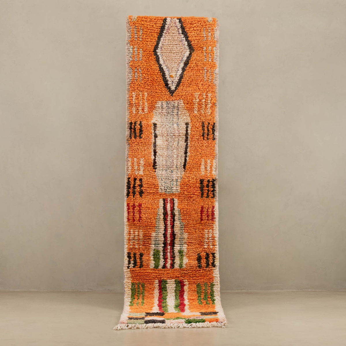 Azzad - Tapis Berbère vintage de couloir