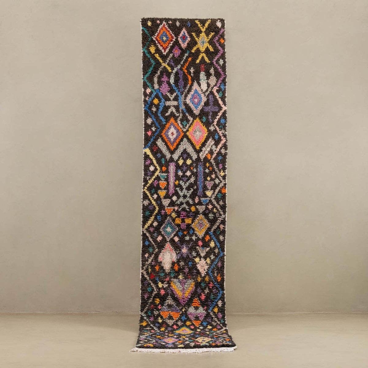Achraf - Tapis Berbère vintage de couloir