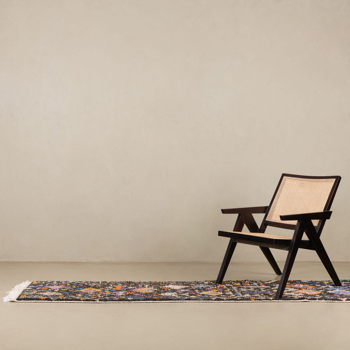 Achraf - Tapis Berbère vintage de couloir