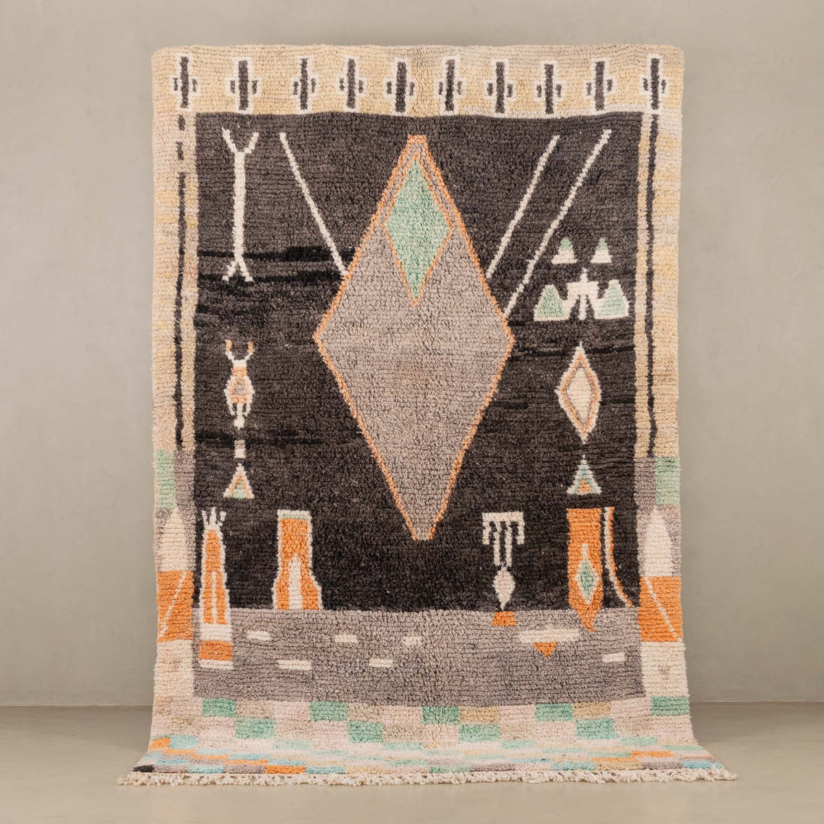 Temsia - Tapis Berbère vintage
