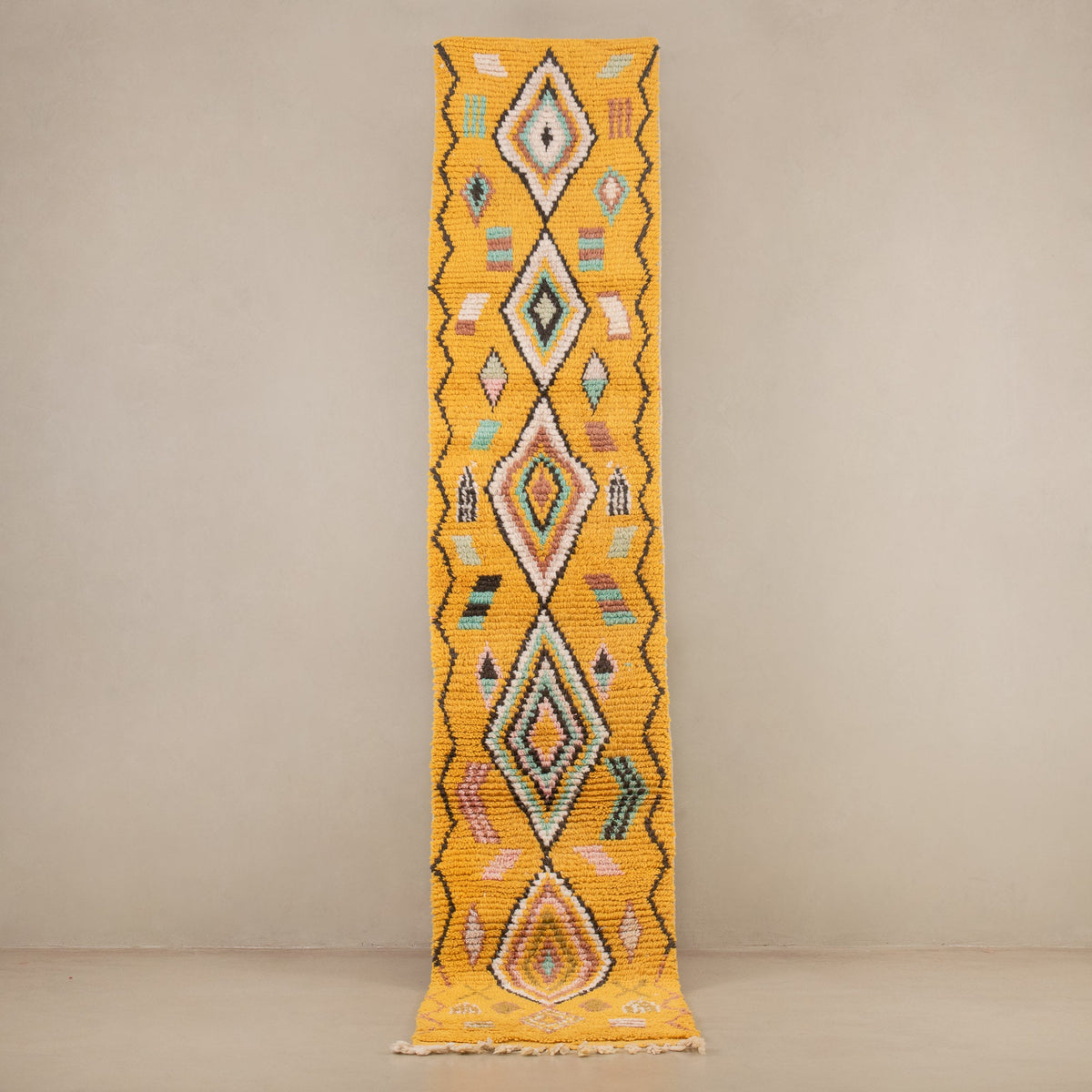 Mahera - Tapis Berbère vintage de couloir