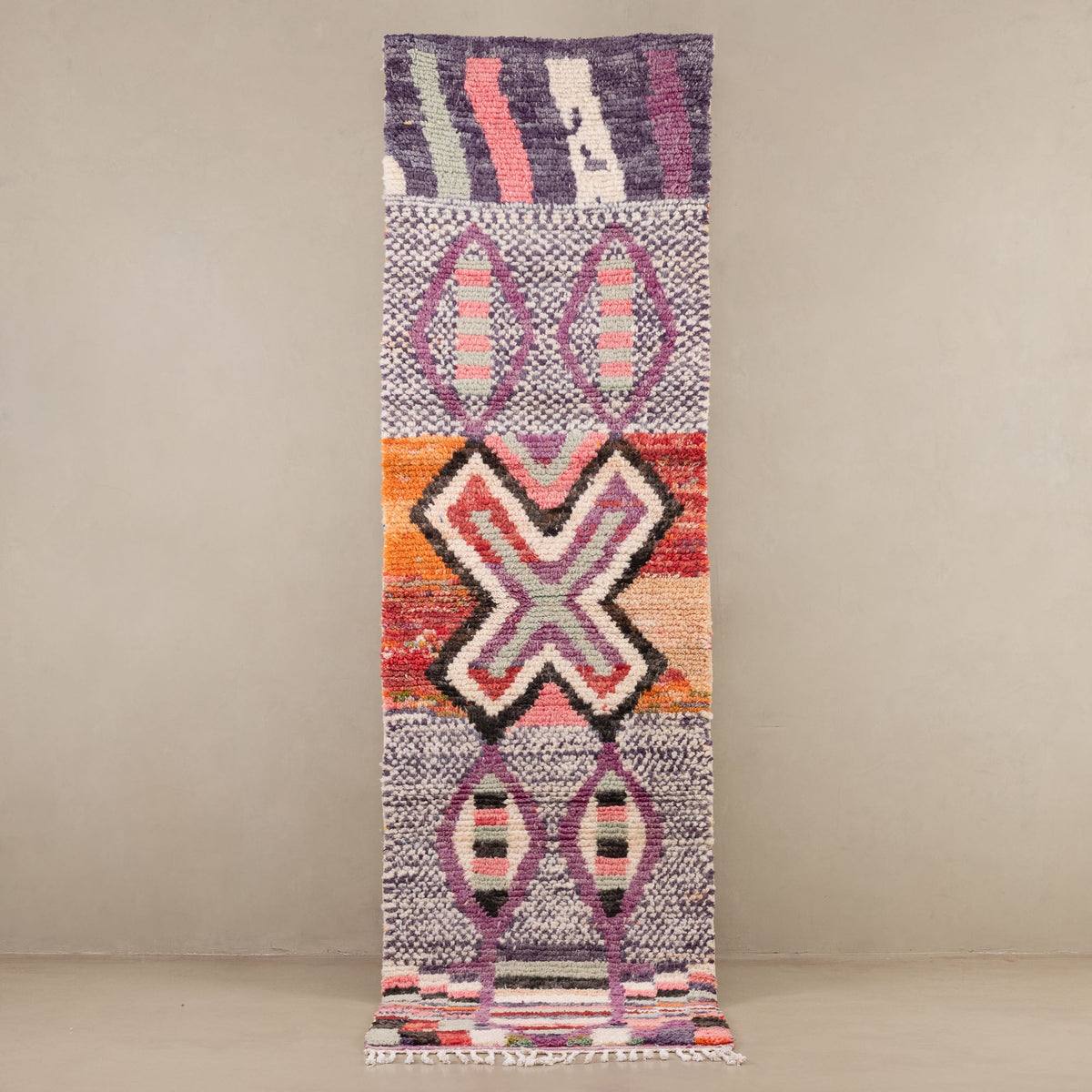 Aminata - Tapis Berbère vintage de couloir
