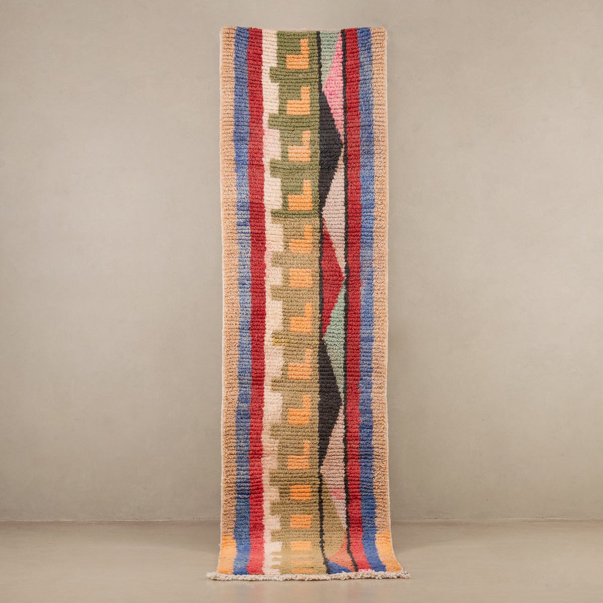Katiba - Tapis Berbère vintage de couloir
