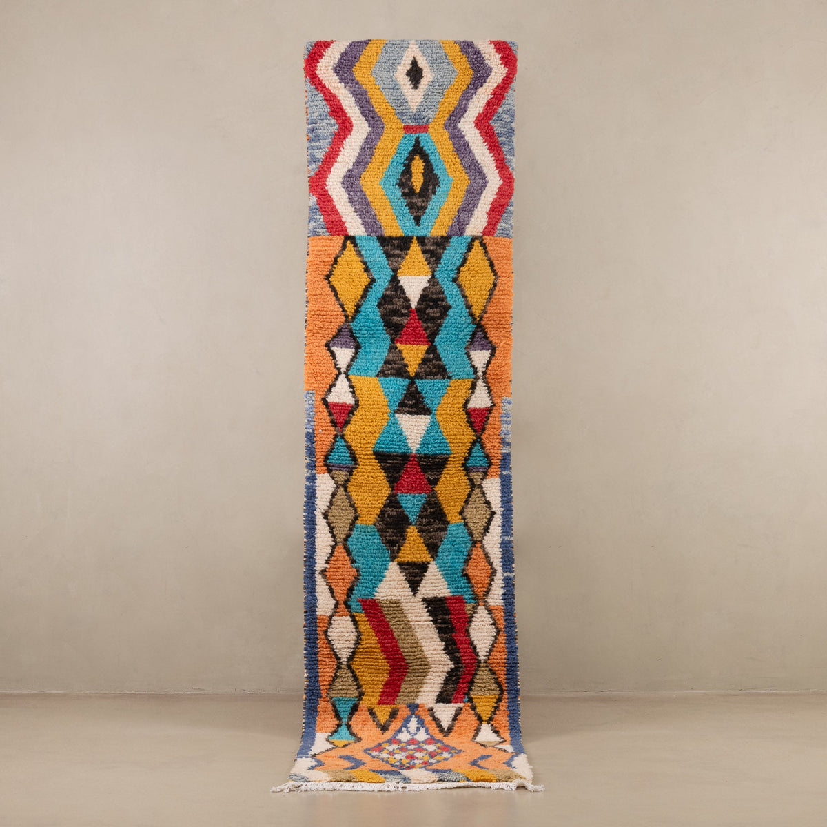 Nawal - Tapis Berbère vintage de couloir