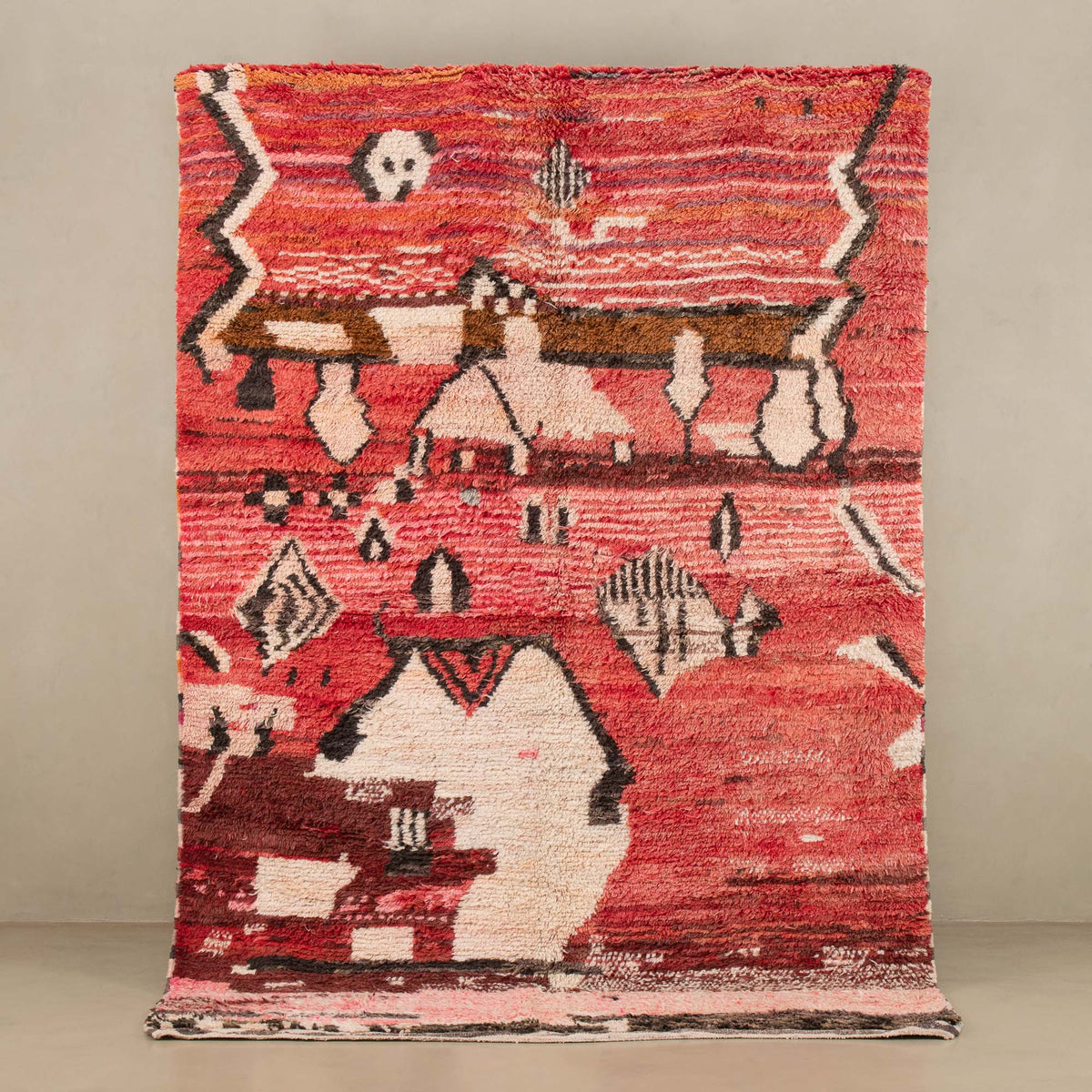Oussa - Tapis Berbère vintage