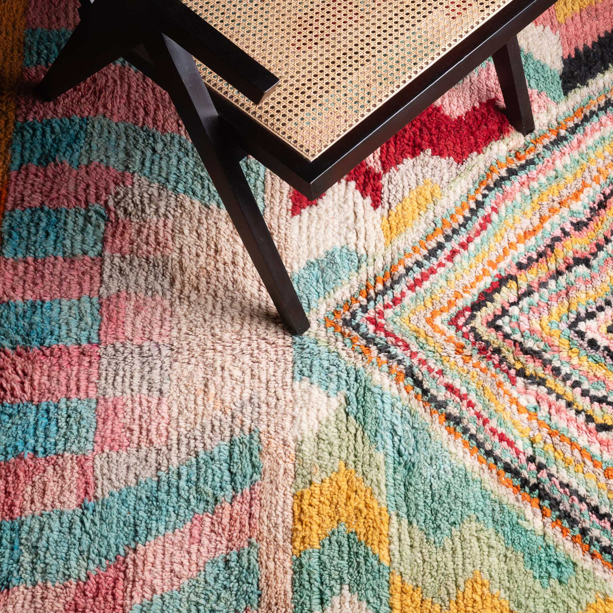 Ouathiqa - Tapis Berbère vintage
