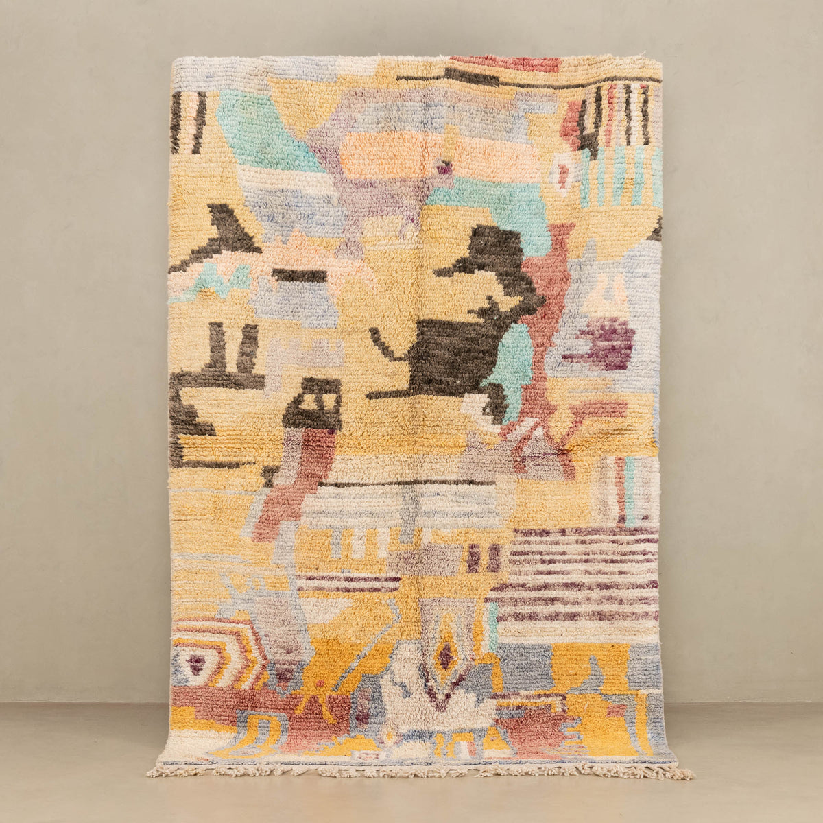 Khribga - Tapis Berbère vintage