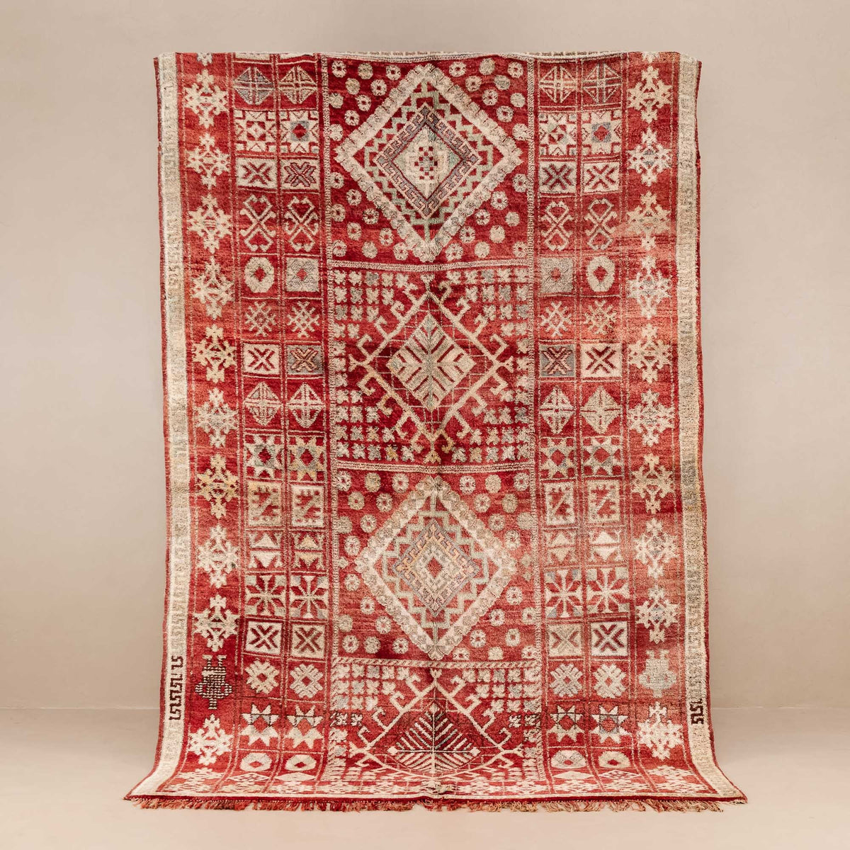 Tinghir - Tapis Berbère vintage
