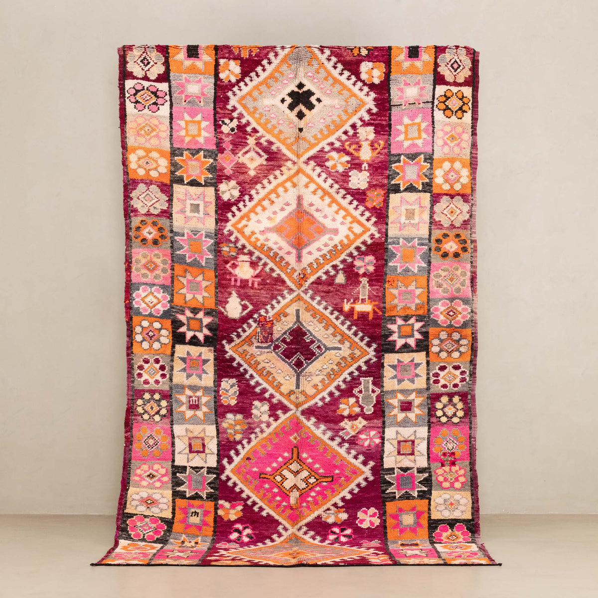 Layal - Tapis Berbère vintage