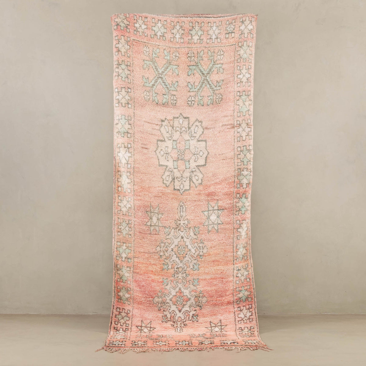 Baddis - Tapis Berbère vintage de couloir