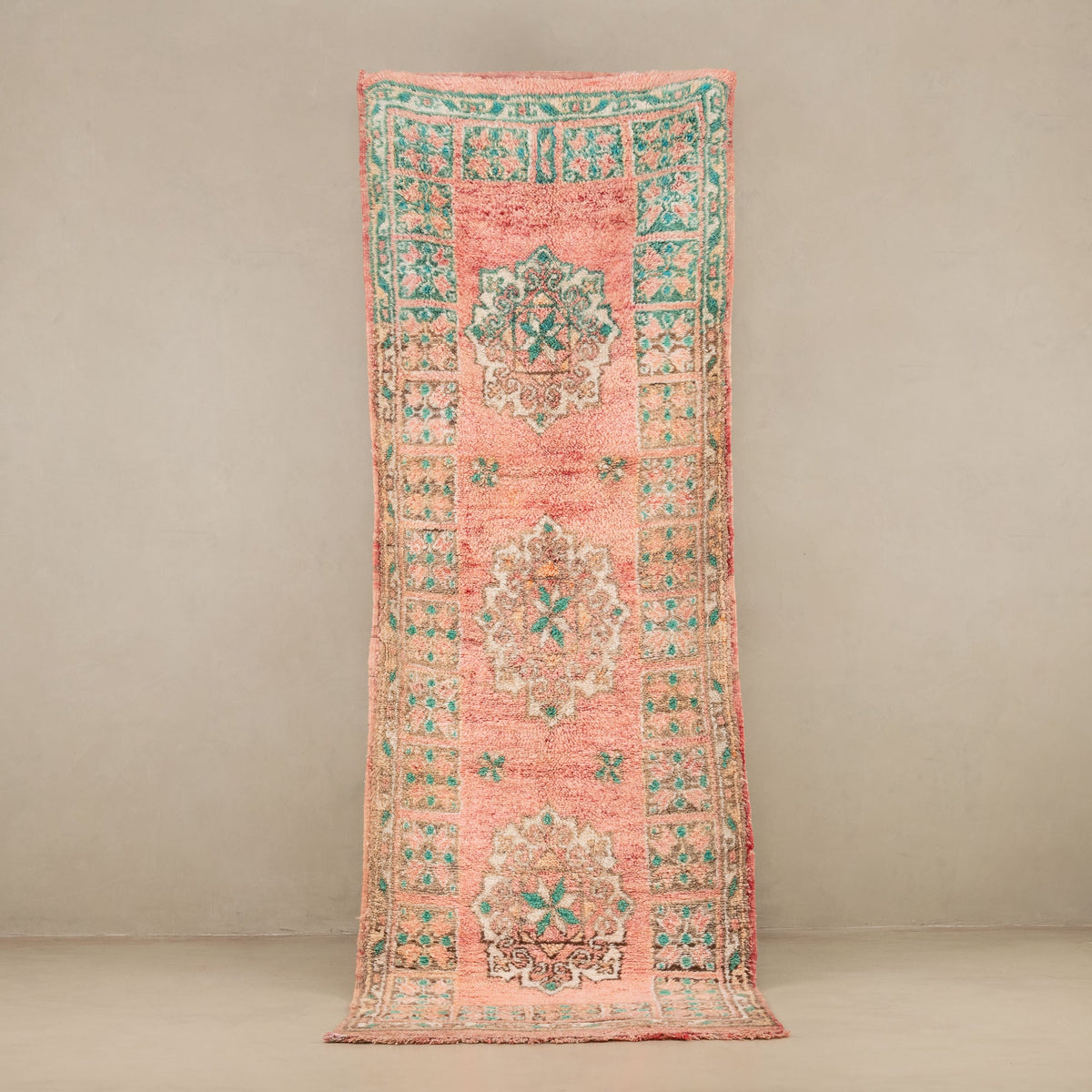 Ines - Tapis Berbère vintage de couloir