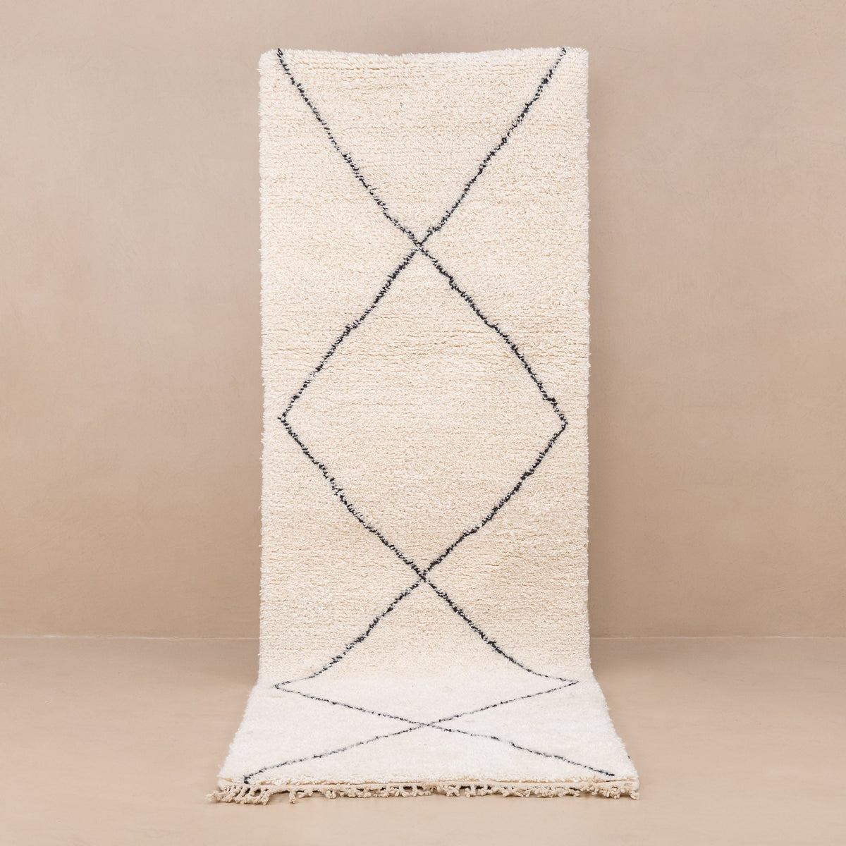 Hanoun - Tapis Berbère shaggy de couloir