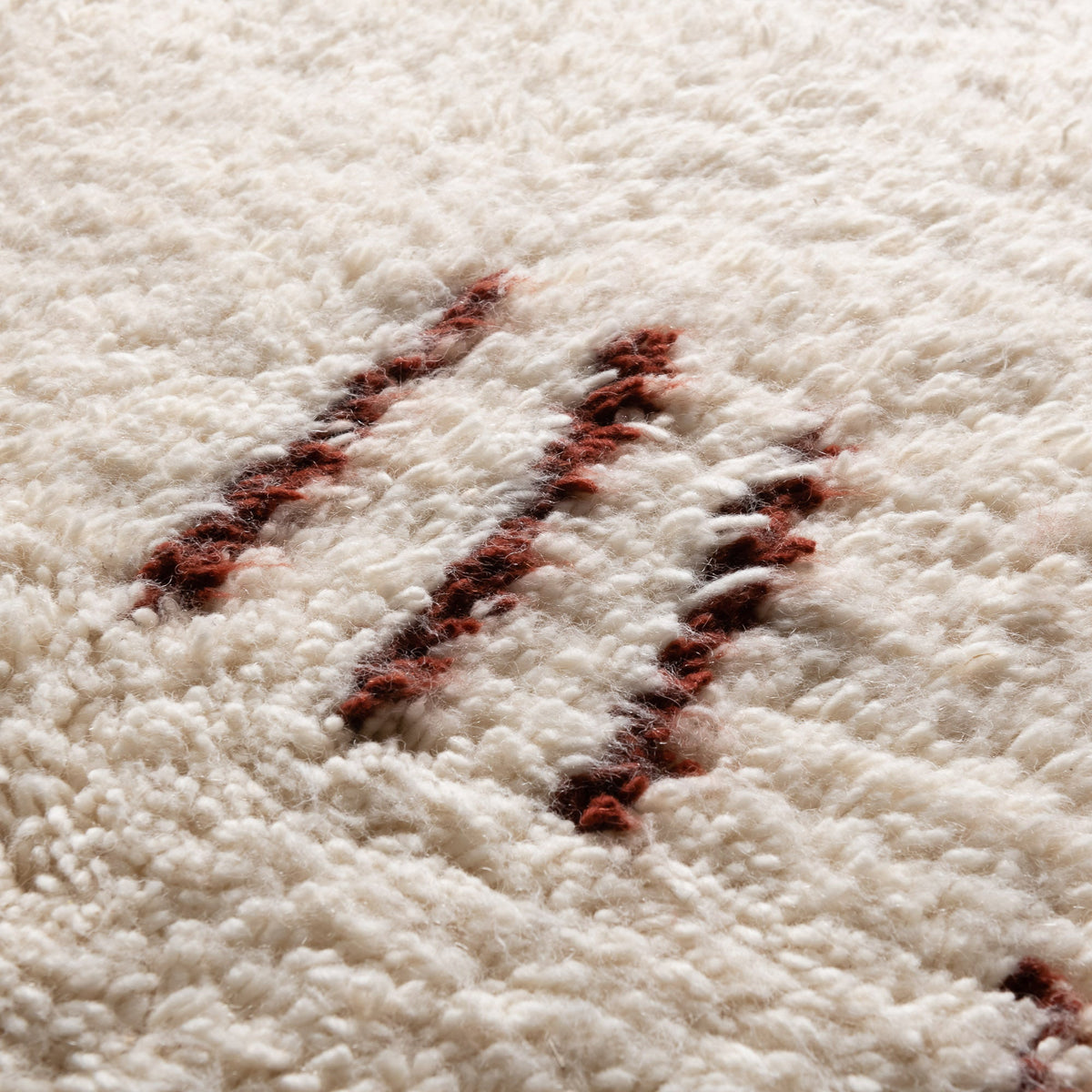 Yakouta Rond - Tapis Berbère shaggy