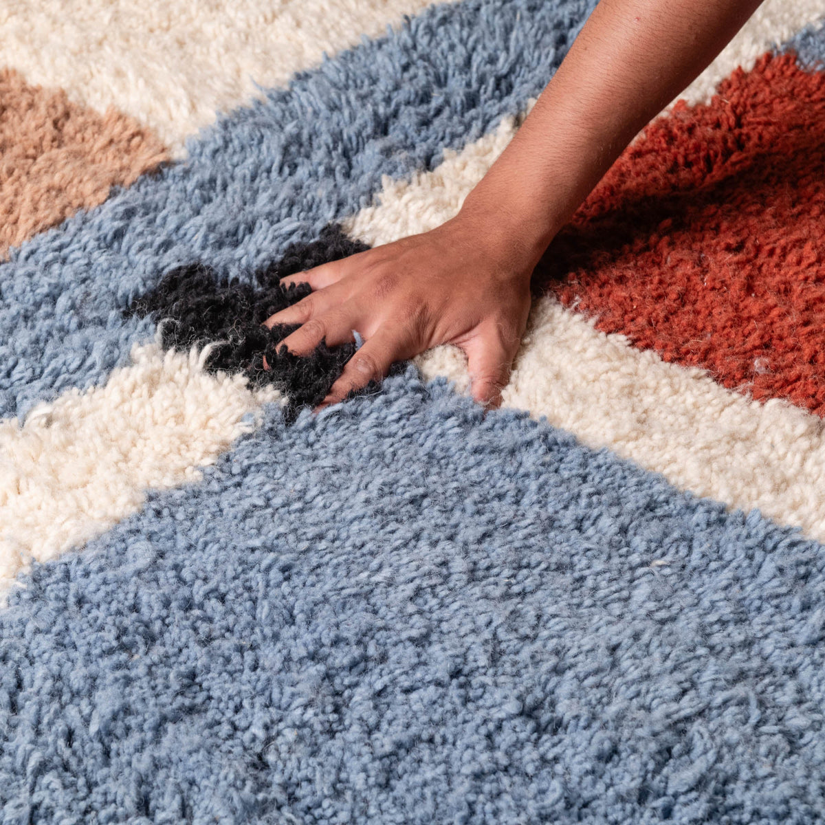 Ehsan - Tapis Berbère shaggy