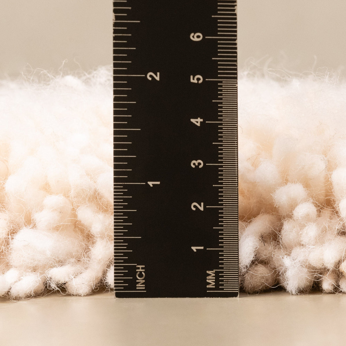 Elbayda Rond - Tapis Berbère shaggy