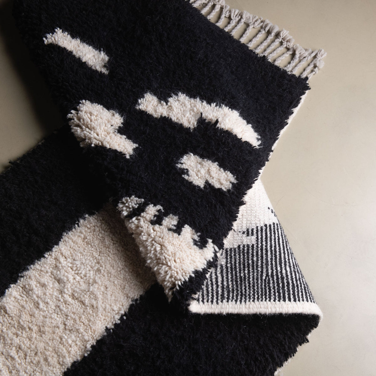 Ranem - Tapis Berbère shaggy de couloir