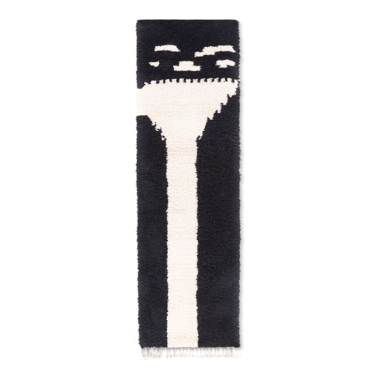 Ranem - Tapis Berbère shaggy de couloir