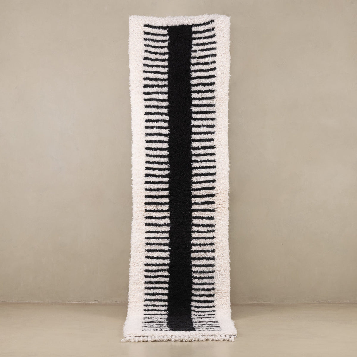 Rawya - Tapis Berbère shaggy de couloir