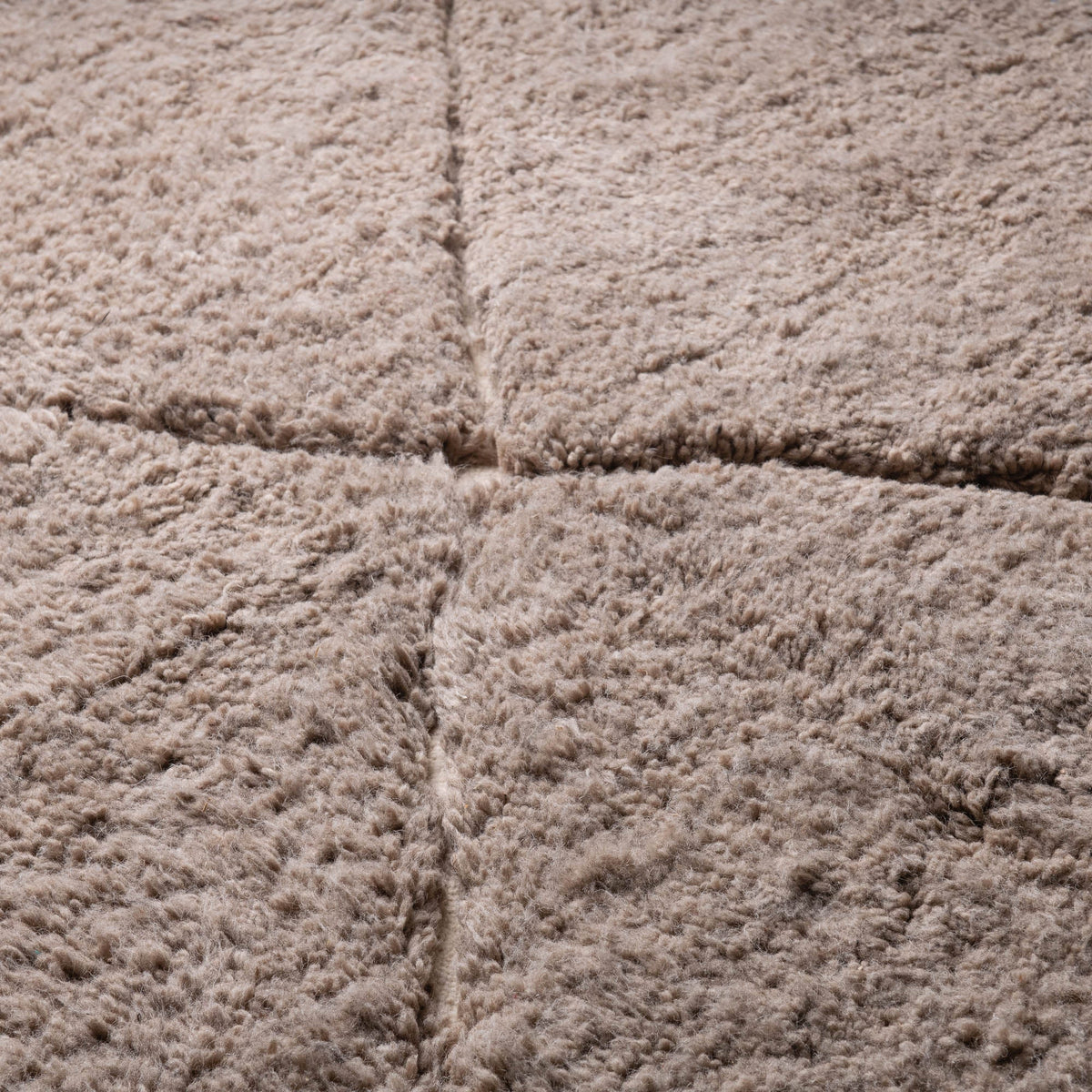 Mahafar Gris Cendré - Tapis Berbère shaggy