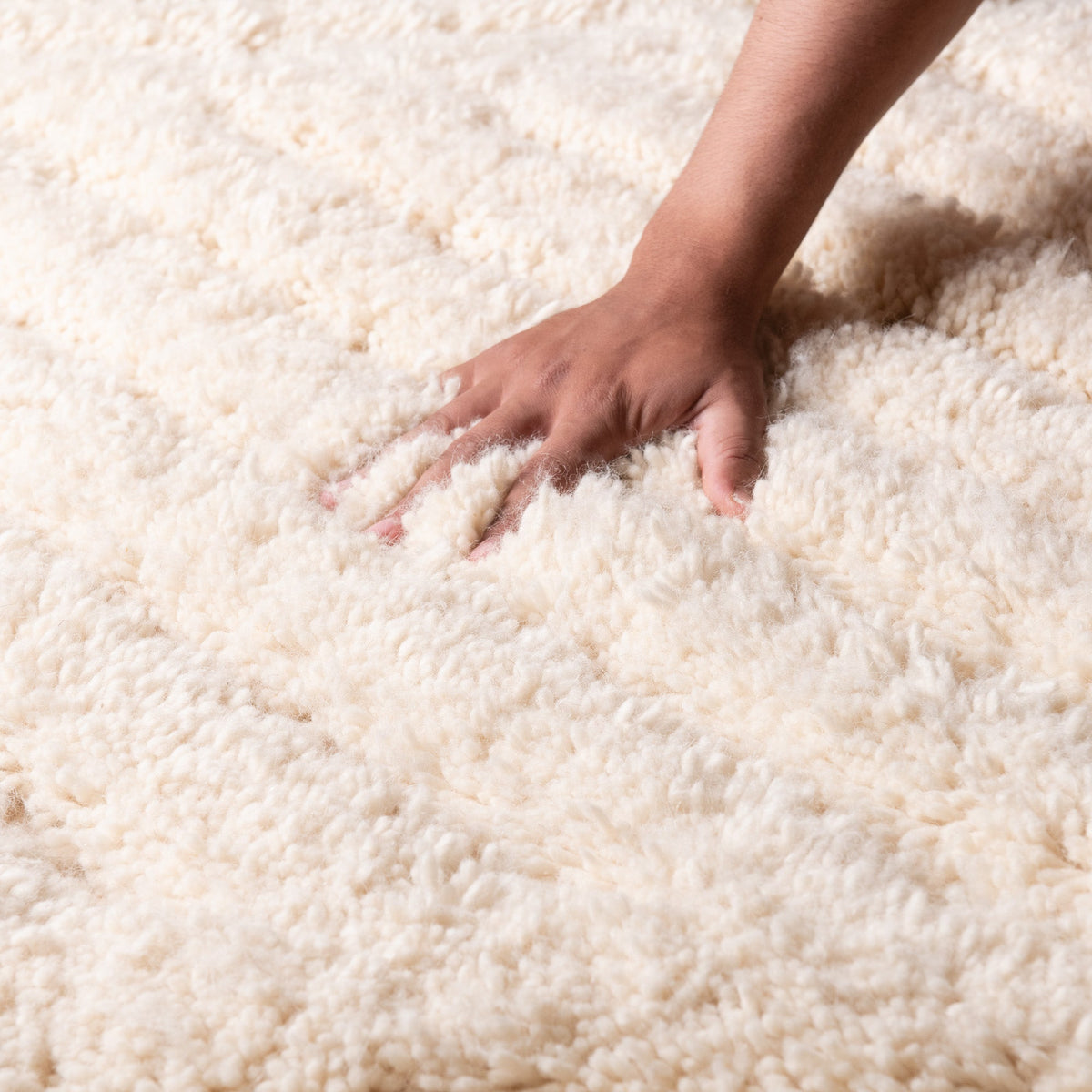 Noura - Tapis Berbère shaggy