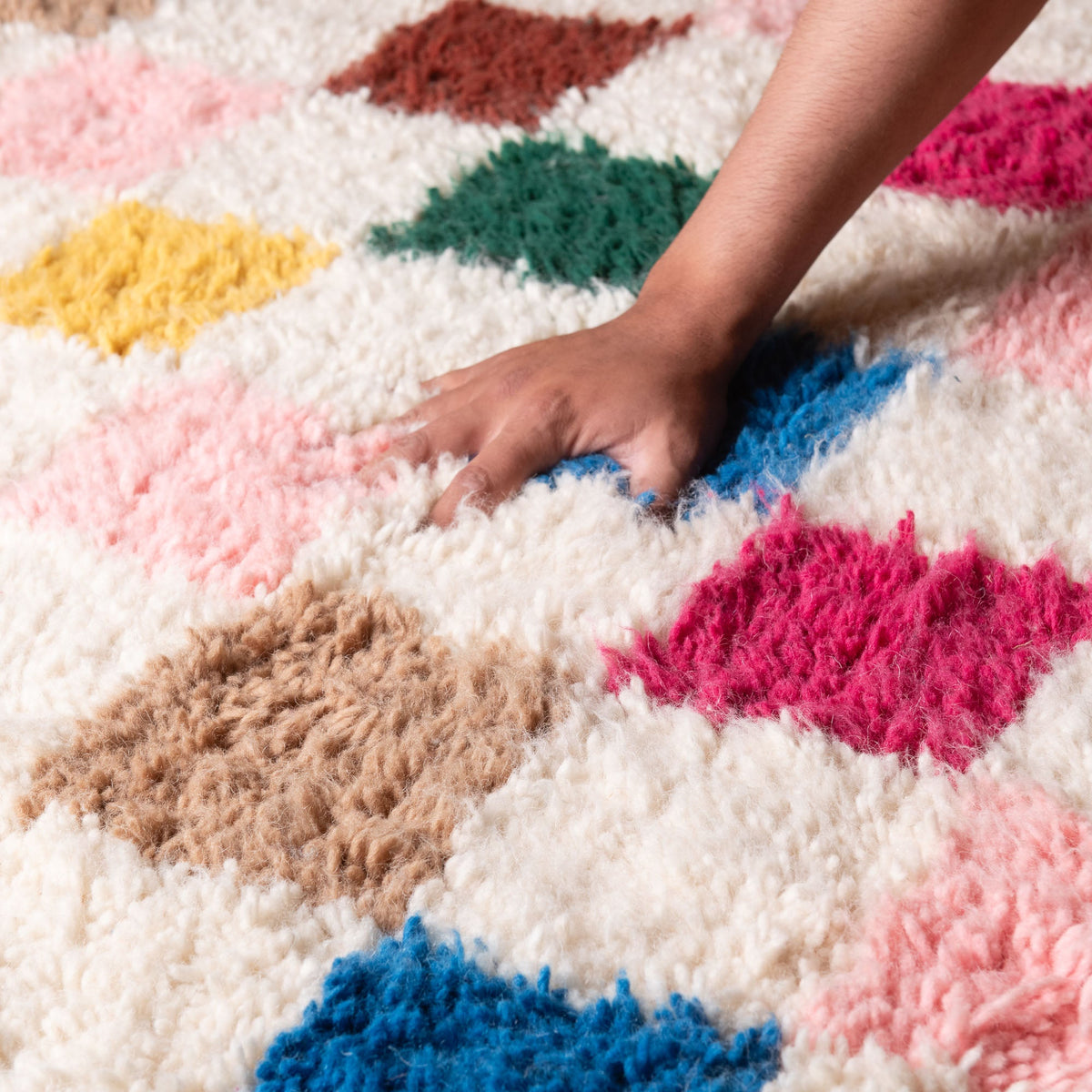 Rawda - Tapis Berbère shaggy