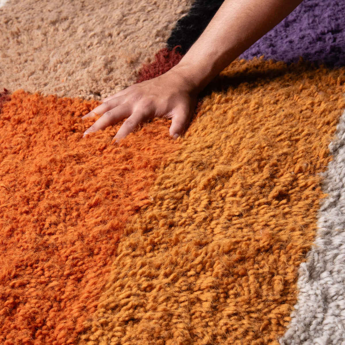 Nabila - Tapis Berbère shaggy