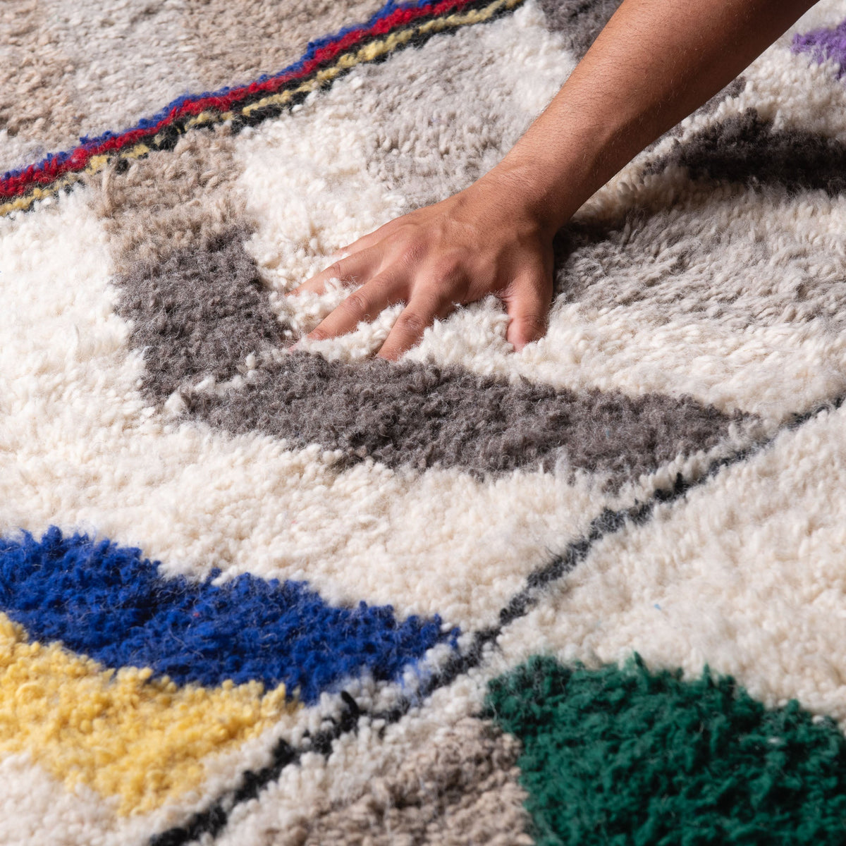 Marwa - Tapis Berbère shaggy