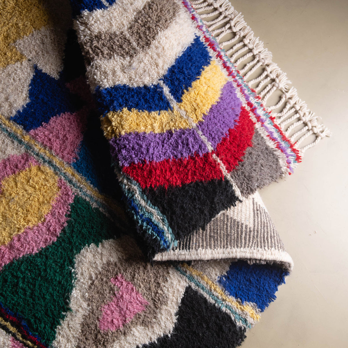 Marwa - Tapis Berbère shaggy