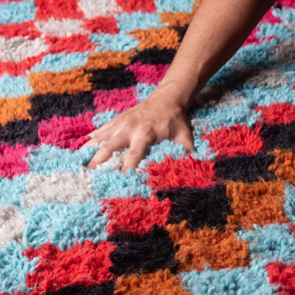Lamya - Tapis Berbère shaggy