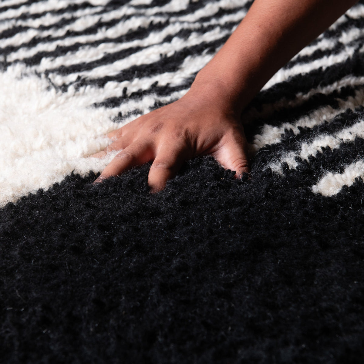 Rokaya - Tapis Berbère shaggy