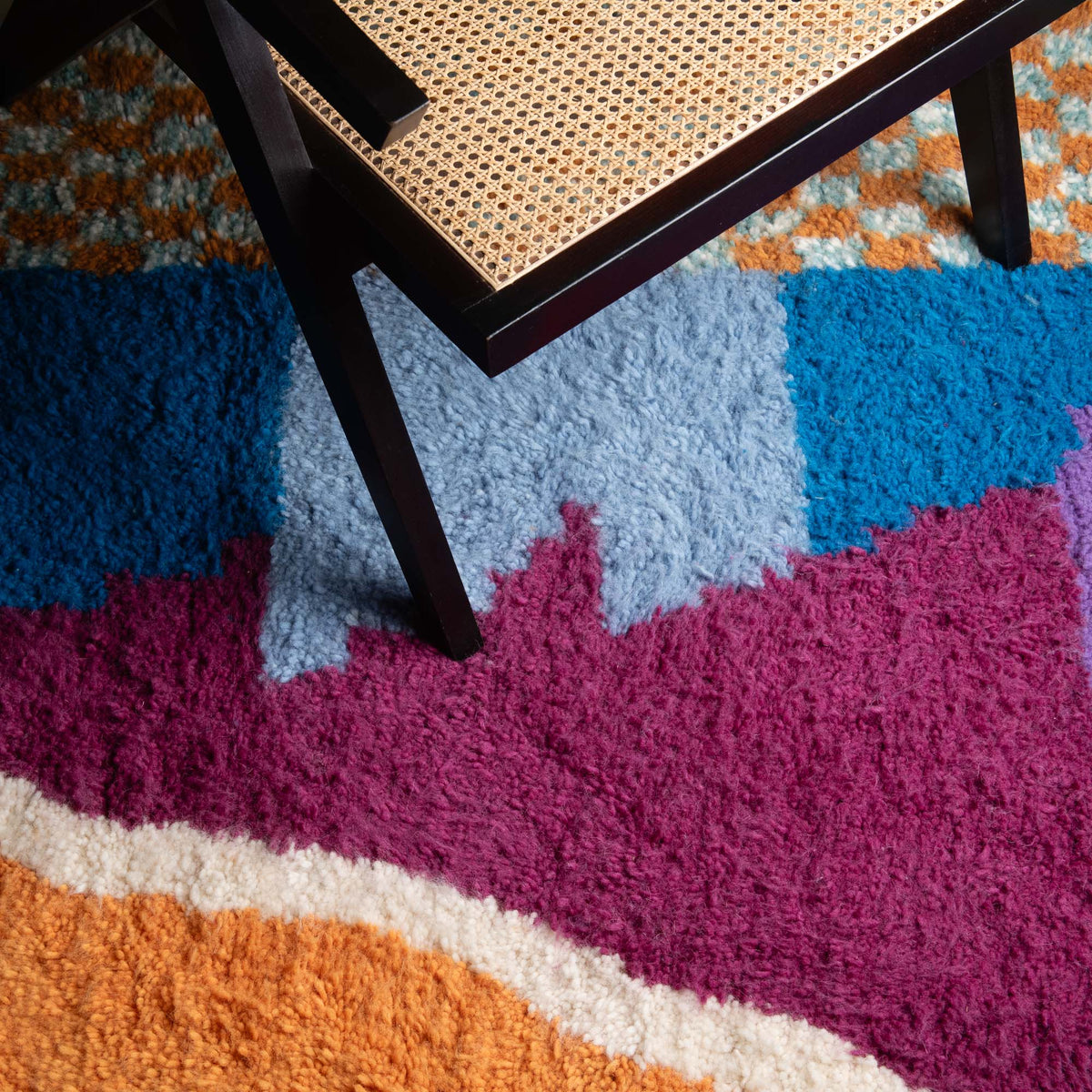 Lamssa - Tapis Berbère shaggy