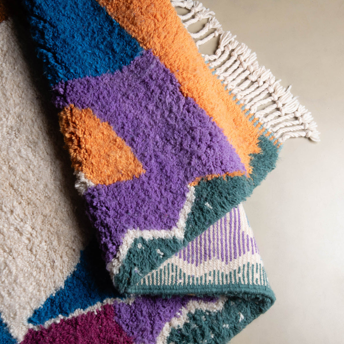 Lamssa - Tapis Berbère shaggy